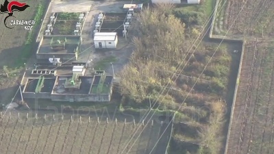 Scene from Benevento, inquinamento dei fiumi Calore e Sabato: sequestrati beni per 78 mln alla Gesesa
