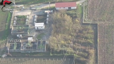 Scene from Benevento, inquinamento dei fiumi Calore e Sabato: sequestrati beni per 78 mln alla Gesesa