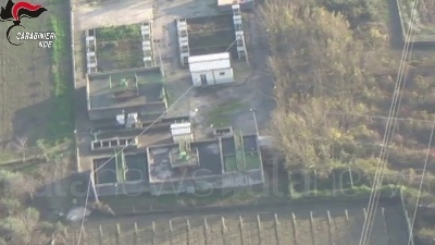 Scene from Benevento, inquinamento dei fiumi Calore e Sabato: sequestrati beni per 78 mln alla Gesesa