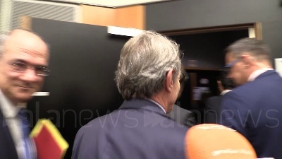 Scene from Sassoli: "Prendiamo sul serio formazione Commissione"