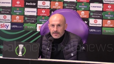 Scene from Fiorentina - Sivasspor, Italiano: "Hanno giocato tutti al massimo del loro impegno"