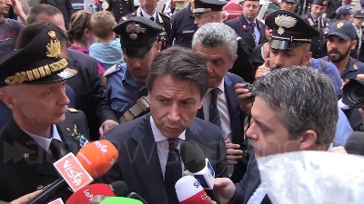 Scene from Cc ucciso, Conte: "Ora commozione, dopo valutazioni"