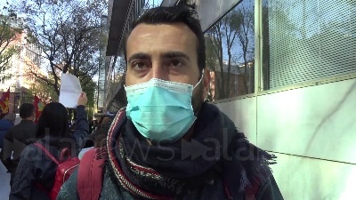 Scene from Alitalia, protesta lavoratori in Regione Lombardia: "Calpestati nostri diritti"