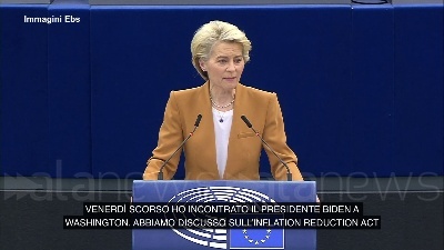 Scene from Transizione verde, Von der Leyen: "Entro 2030 il 40% delle tecnologie green dall'Ue"
