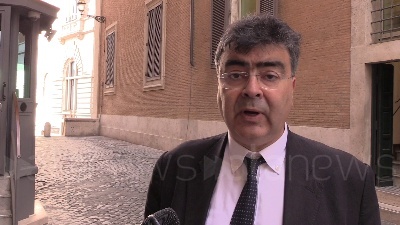 Scene from Russia-Lega, le 8 domande del Pd a Salvini. Fiano: "Su Savoini ha mentito"