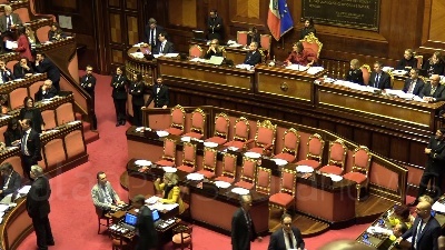 Scene from Gregoretti, il discorso di Salvini tra standing ovation e bagarre