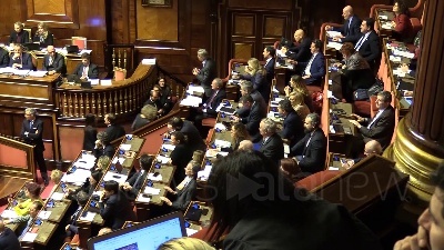 Scene from Gregoretti, il discorso di Salvini tra standing ovation e bagarre