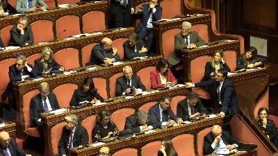 Scene from Gregoretti, il discorso di Salvini tra standing ovation e bagarre