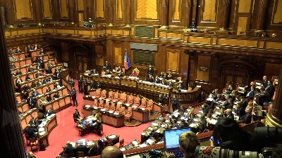 Scene from Gregoretti, il discorso di Salvini tra standing ovation e bagarre