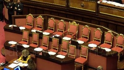 Scene from Gregoretti, il discorso di Salvini tra standing ovation e bagarre