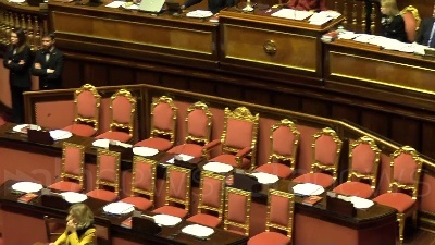 Scene from Gregoretti, il discorso di Salvini tra standing ovation e bagarre