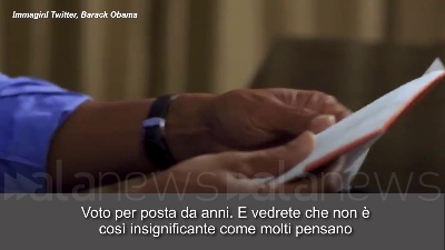 Scene from Usa 2020, il voto di Obama via posta: "Ho scelto Biden e Kamala Harris"