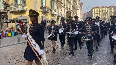 Scene from Ucraina, Napoli in piazza per chiedere pace ad un anno dall'inizio della guerra