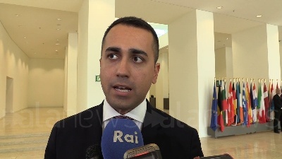 Scene from Turchia, Di Maio: "Ue parla con una voce, stop export armi"