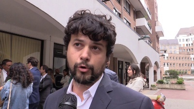 Scene from Rousseau, Benifei (Pd): "Oggi proviamo a fare passo avanti"