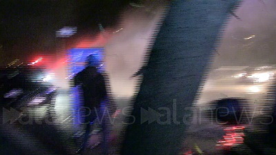 Scene from La fuga dei militanti di estrema destra inseguiti dalla polizia