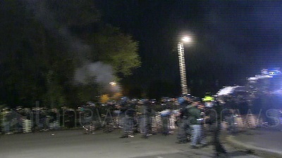 Scene from La fuga dei militanti di estrema destra inseguiti dalla polizia