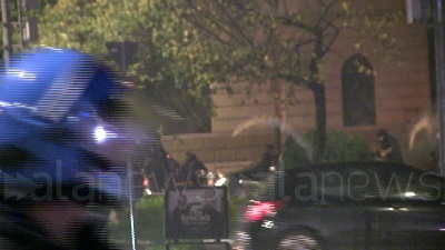 Scene from La fuga dei militanti di estrema destra inseguiti dalla polizia
