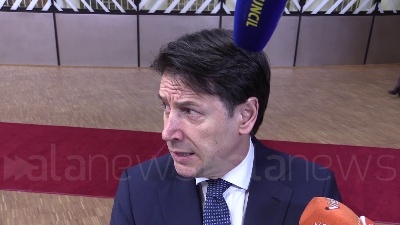 Scene from Bilancio Ue, Conte: "Italia vuole essere ambiziosa"