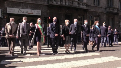 Scene from Omicidio Calabresi, il figlio Mario: "Arresti dei terroristi in Francia gesto simbolico"