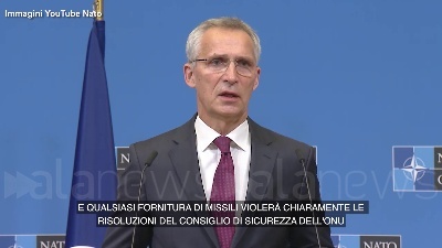 Scene from Stoltenberg: "Monitoriamo l'Iran, non fornisca armi a Mosca"