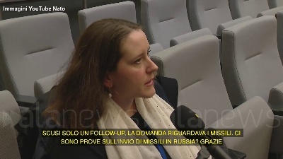 Scene from Stoltenberg: "Monitoriamo l'Iran, non fornisca armi a Mosca"