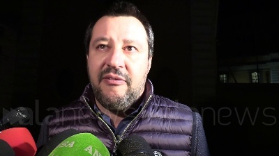 Scene from Tav, Salvini: "Non cambio idea. Dannoso  il treno? Per me è beneficio"