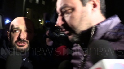 Scene from Tav, Salvini: "Non cambio idea. Dannoso  il treno? Per me è beneficio"