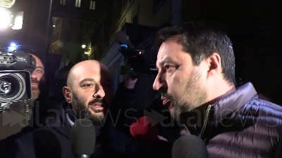 Scene from Tav, Salvini: "Non cambio idea. Dannoso  il treno? Per me è beneficio"