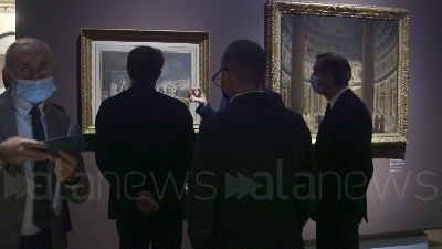 Scene from Alle Gallerie d'Italia di Milano il Grand Tour in 130 opere