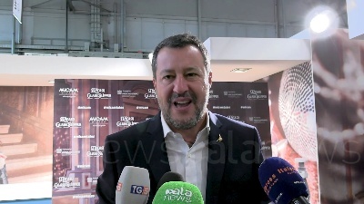 Scene from Elezioni, Salvini: "A sinistra qualcuno alimenta clima di insulti e minacce"