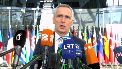 Scene from Nato, Ingresso della Finlandia nel giorno dell'anniversario del Trattato di Washington