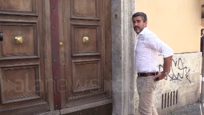 Scene from Vertice nella capitale con Casaleggio e Di Maio su accordo Pd