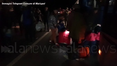 Scene from Ucraina, 344 evacuati da Mariupol arrivati a Zaporizhzhia