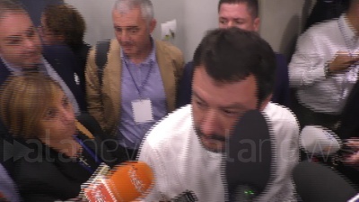 Scene from Salvini: "Vogliamo un referendum per avere un maggioritario completo"