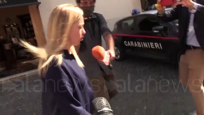 Scene from Governo, Meloni: "C.destra sta valutando. Da Conte solo se tutti insieme"