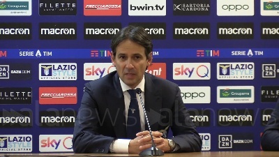 Scene from Lazio-Verona, Inzaghi: "Sono due punti persi"