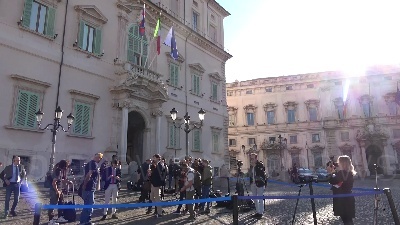 Scene from Governo: iniziano le consultazioni al Quirinale