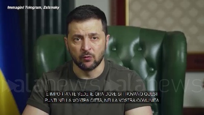 Scene from Ucraina, Zelensky: "Piano per fronteggiare i blackout di elettricità"