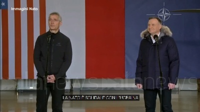 Scene from Ucraina, Nato: "Non invieremo truppe o aerei nel Paese"