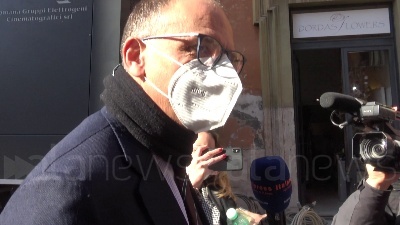 Scene from Alleanza PD M5s, Letta: "Incontro con Conte? Abbiamo iniziato a parlare di futuro"