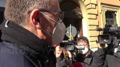 Scene from Alleanza PD M5s, Letta: "Incontro con Conte? Abbiamo iniziato a parlare di futuro"