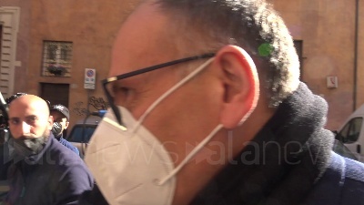Scene from Alleanza PD M5s, Letta: "Incontro con Conte? Abbiamo iniziato a parlare di futuro"
