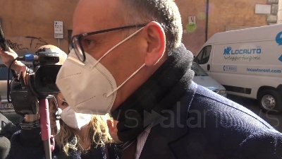 Scene from Alleanza PD M5s, Letta: "Incontro con Conte? Abbiamo iniziato a parlare di futuro"