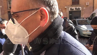 Scene from Alleanza PD M5s, Letta: "Incontro con Conte? Abbiamo iniziato a parlare di futuro"