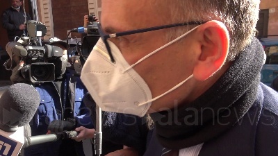 Scene from Alleanza PD M5s, Letta: "Incontro con Conte? Abbiamo iniziato a parlare di futuro"