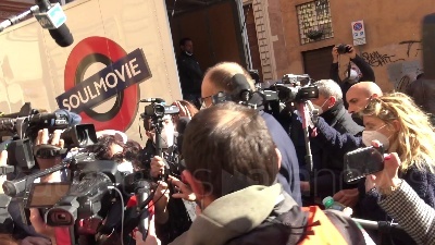 Scene from Alleanza PD M5s, Letta: "Incontro con Conte? Abbiamo iniziato a parlare di futuro"