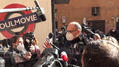 Scene from Alleanza PD M5s, Letta: "Incontro con Conte? Abbiamo iniziato a parlare di futuro"