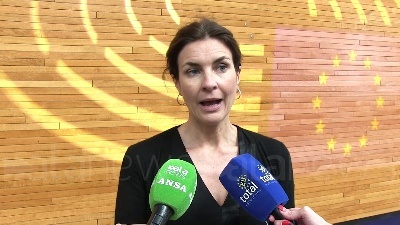 Scene from Giornata dell'Europa, Moretti (Pd): "L'Ue la festeggia al fianco dell'Ucraina"
