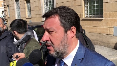 Scene from Ucraina, Salvini: "Dialogo con tutti. Vaticano sia mediatore, fondamentali corridoi umanitari"